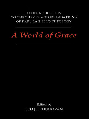 cover image of A World of Grace